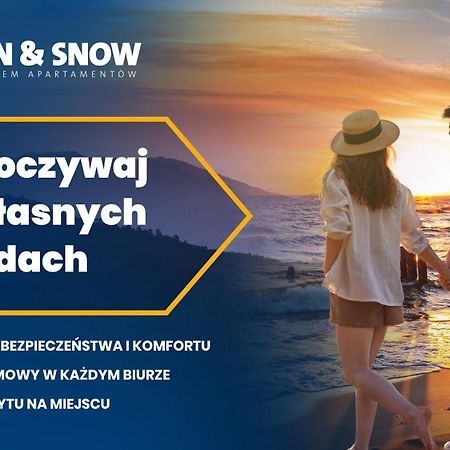Apartamenty Delux Sun & Snow Nowe Hallerowo Z Przestronnym Tarasem - Blisko Centrum Wladyslawowo Exterior foto