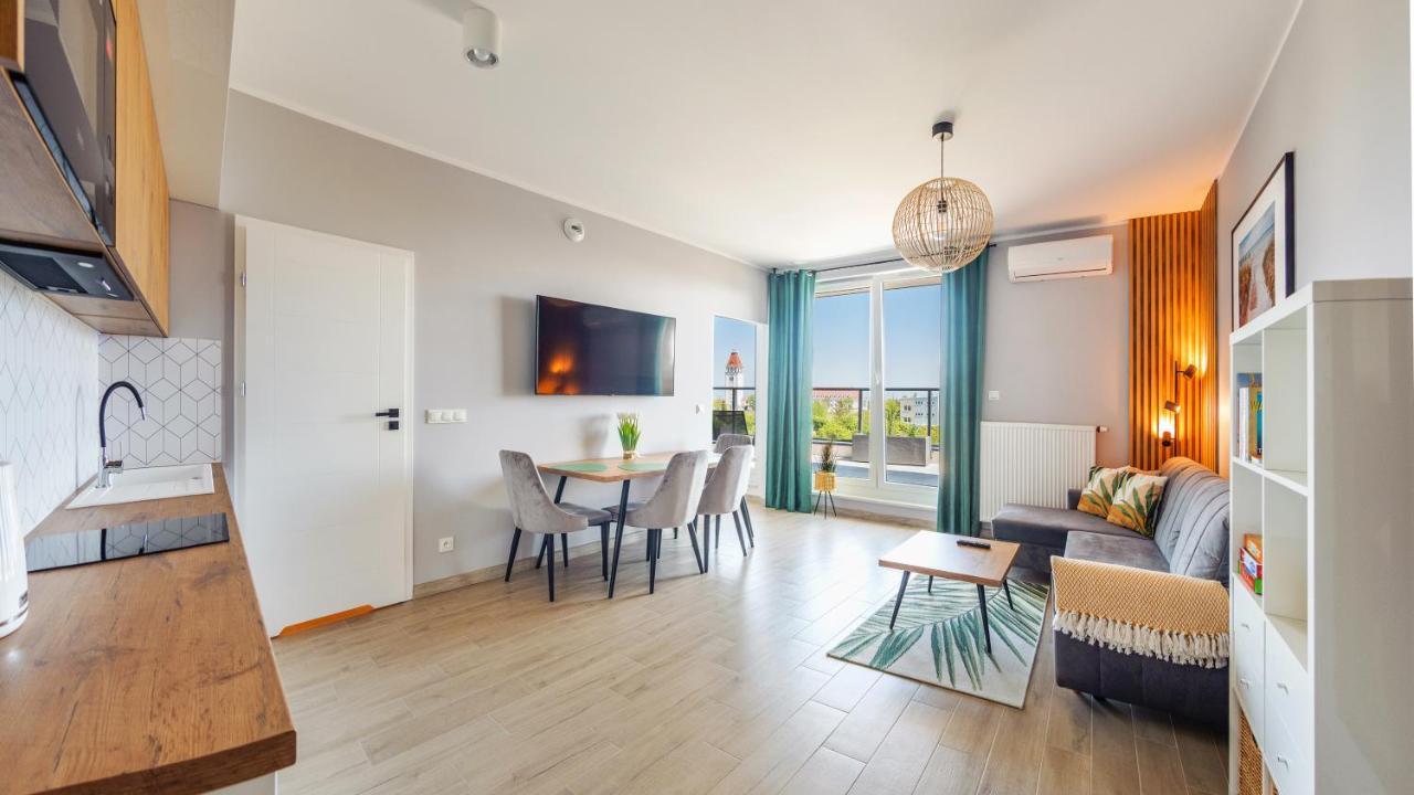 Apartamenty Delux Sun & Snow Nowe Hallerowo Z Przestronnym Tarasem - Blisko Centrum Wladyslawowo Exterior foto